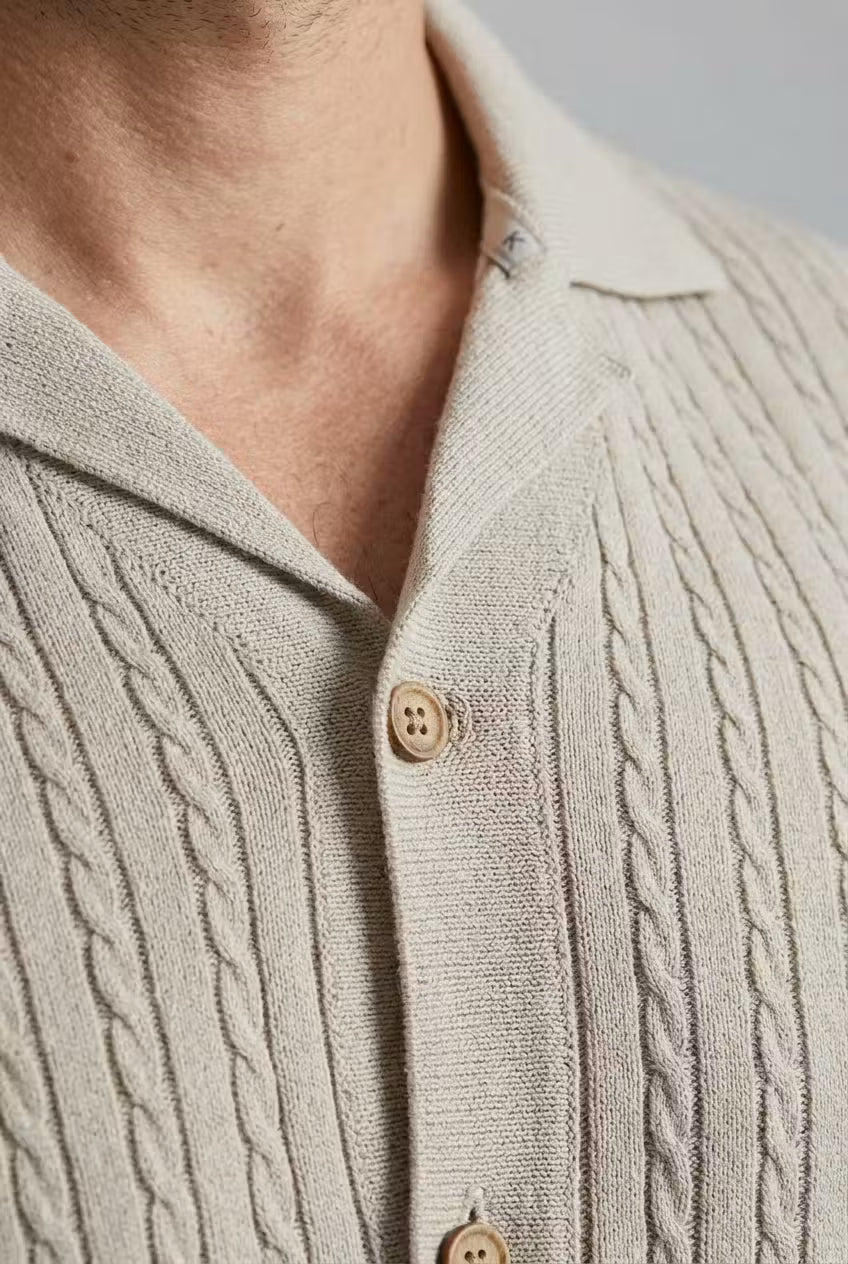 Harbour Cable Knit Shirt