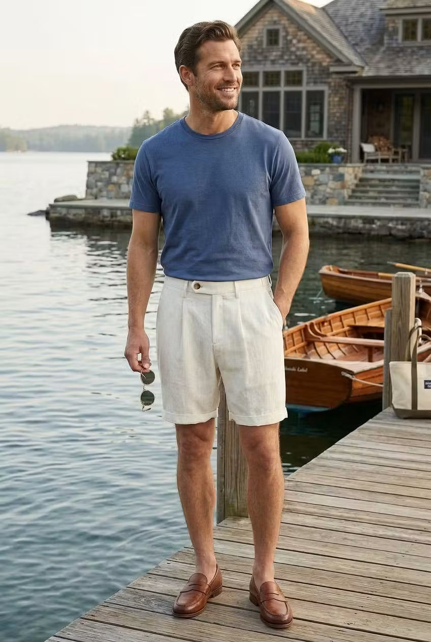 Crest Lyocell Blend Shorts