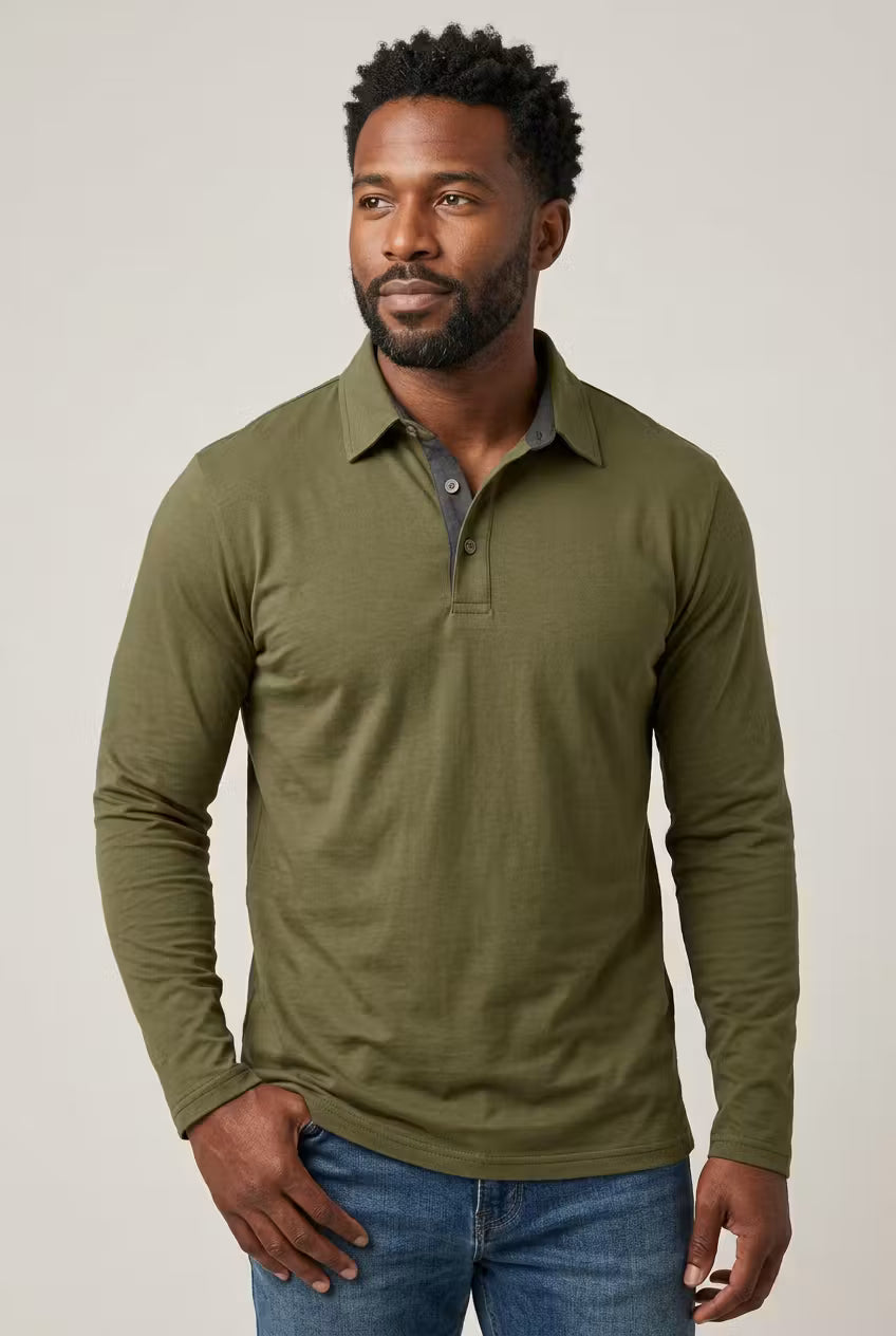 Briarwood Long Sleeve Polo