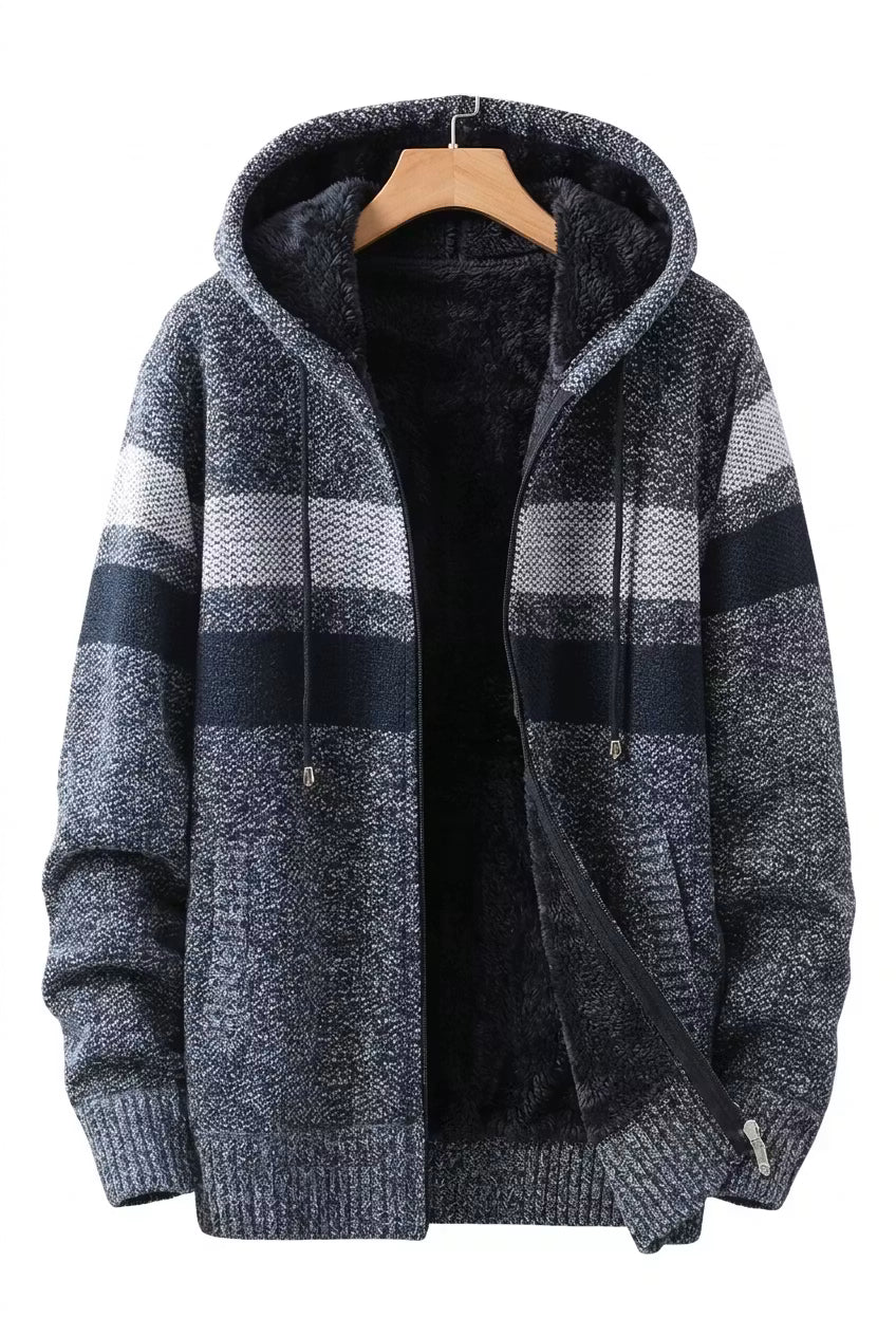 Northshore Stripe Zip Hoodie