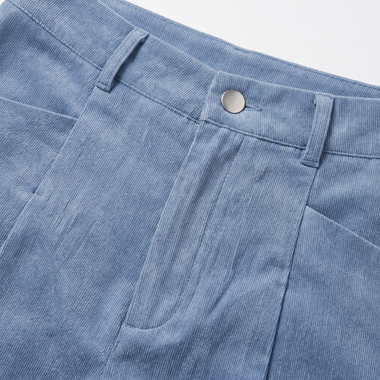 Aurelia Ribfluwelen Broek met Wijde Pijpen