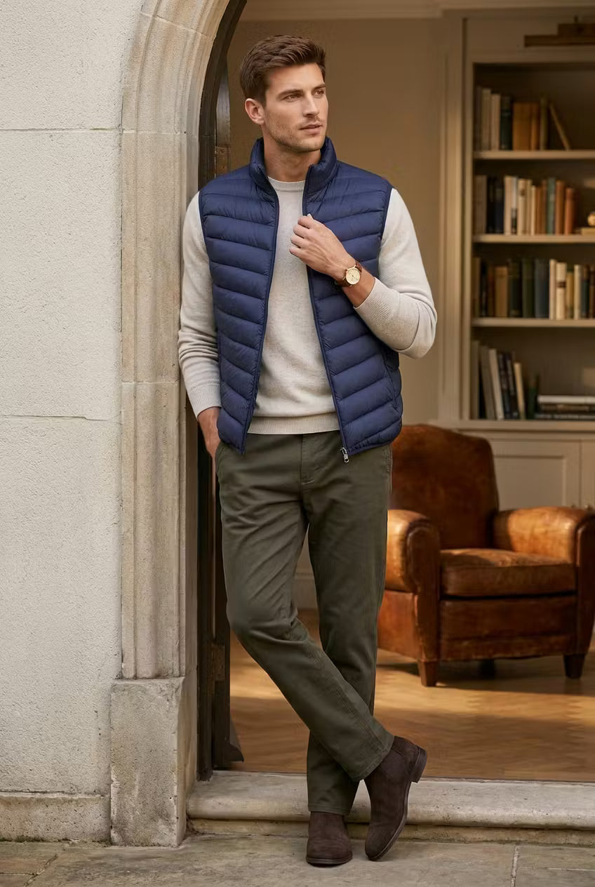Harbour Ridge Quilted Stand Collar Vest