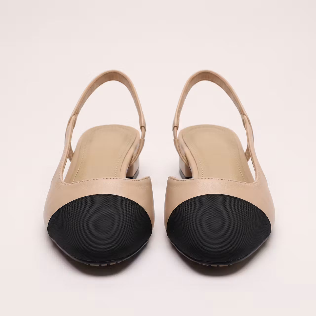 Camille Tweekleurige Slingback Ballerina’s