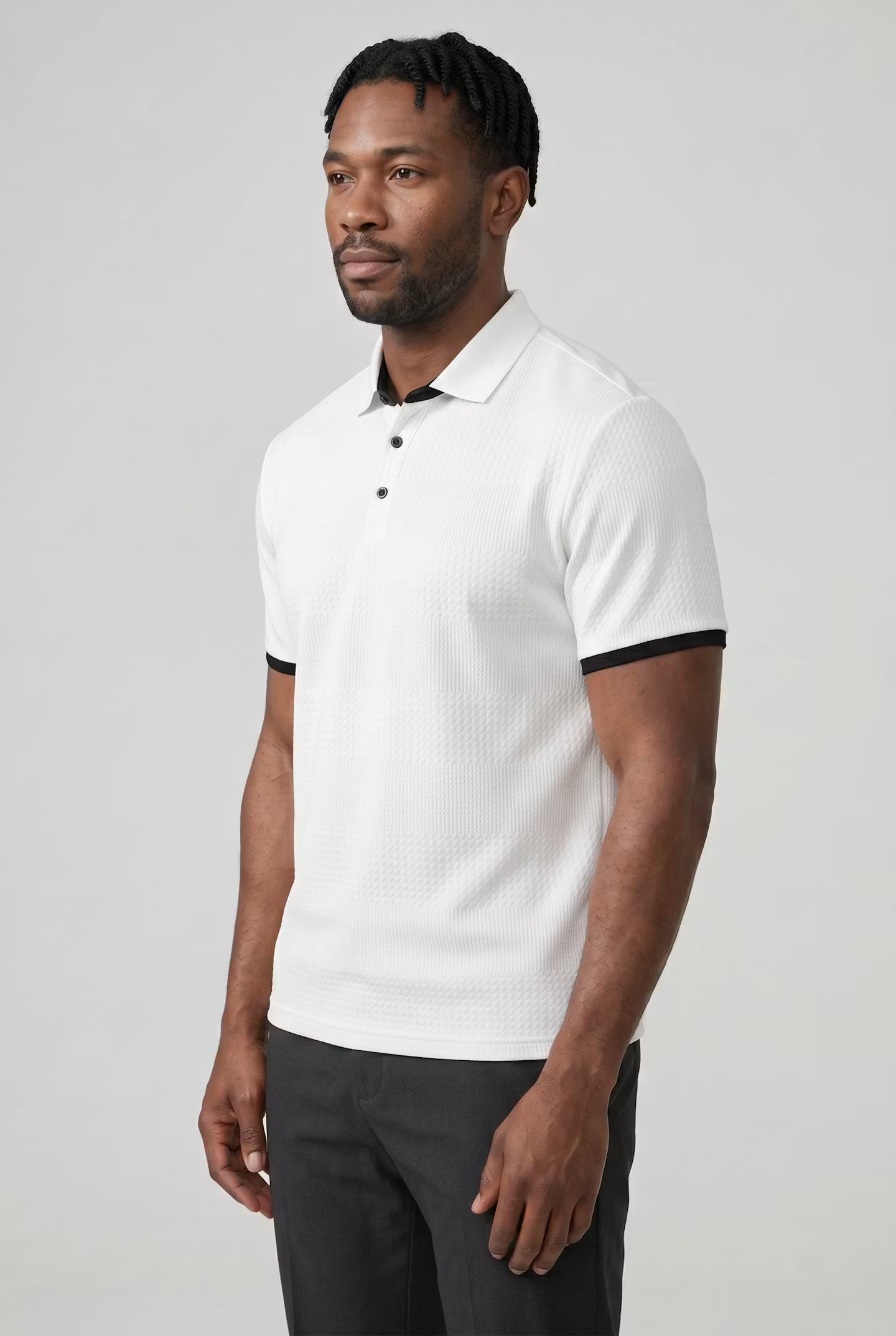 Preston Jacquard Polo