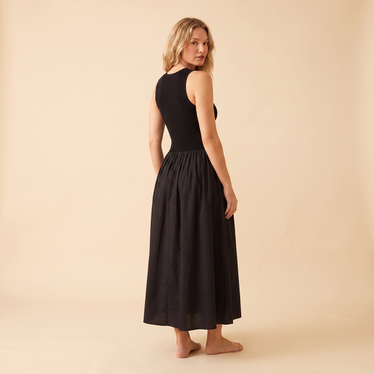 Meadow gebreide maxi-jurk
