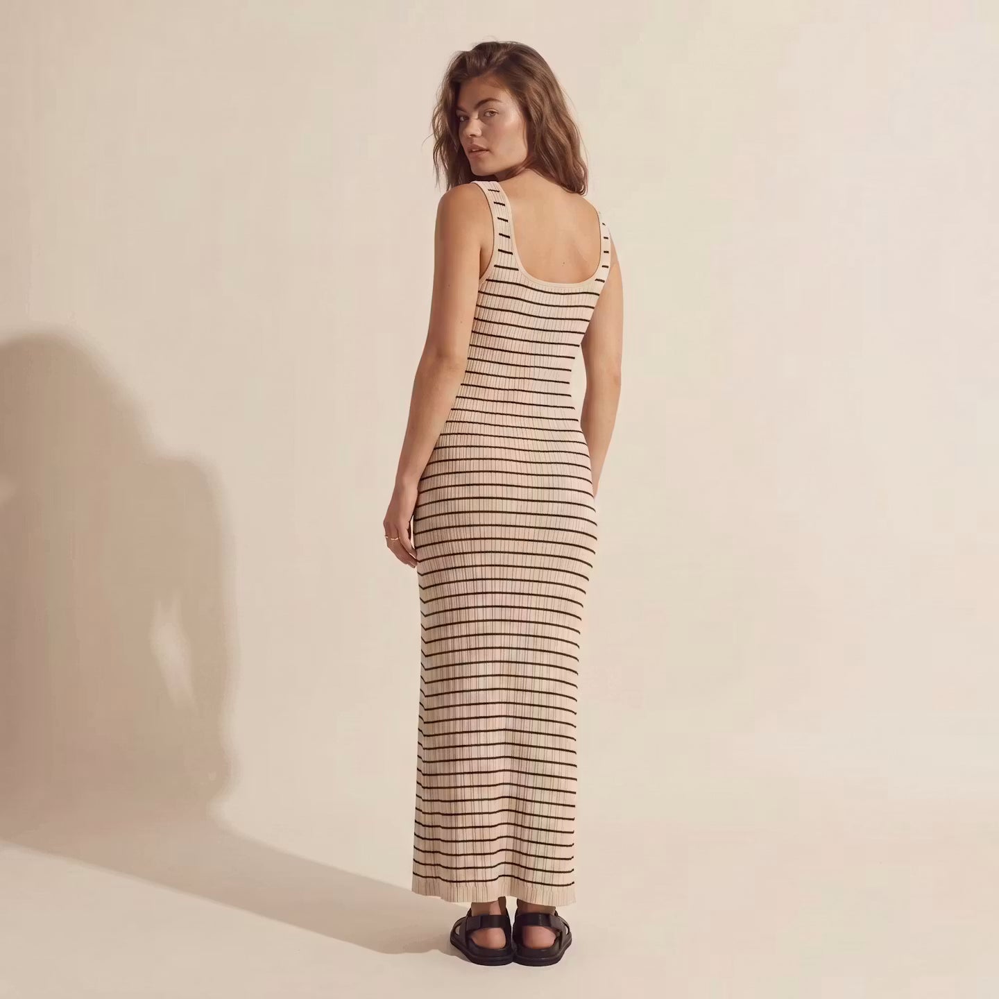 Soleil Stripe Maxi Dress