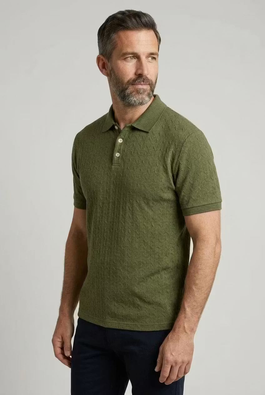Polo jacquard Monaco