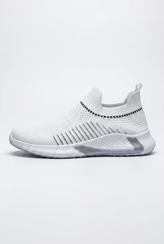Airstream gebreide slip-on trainer