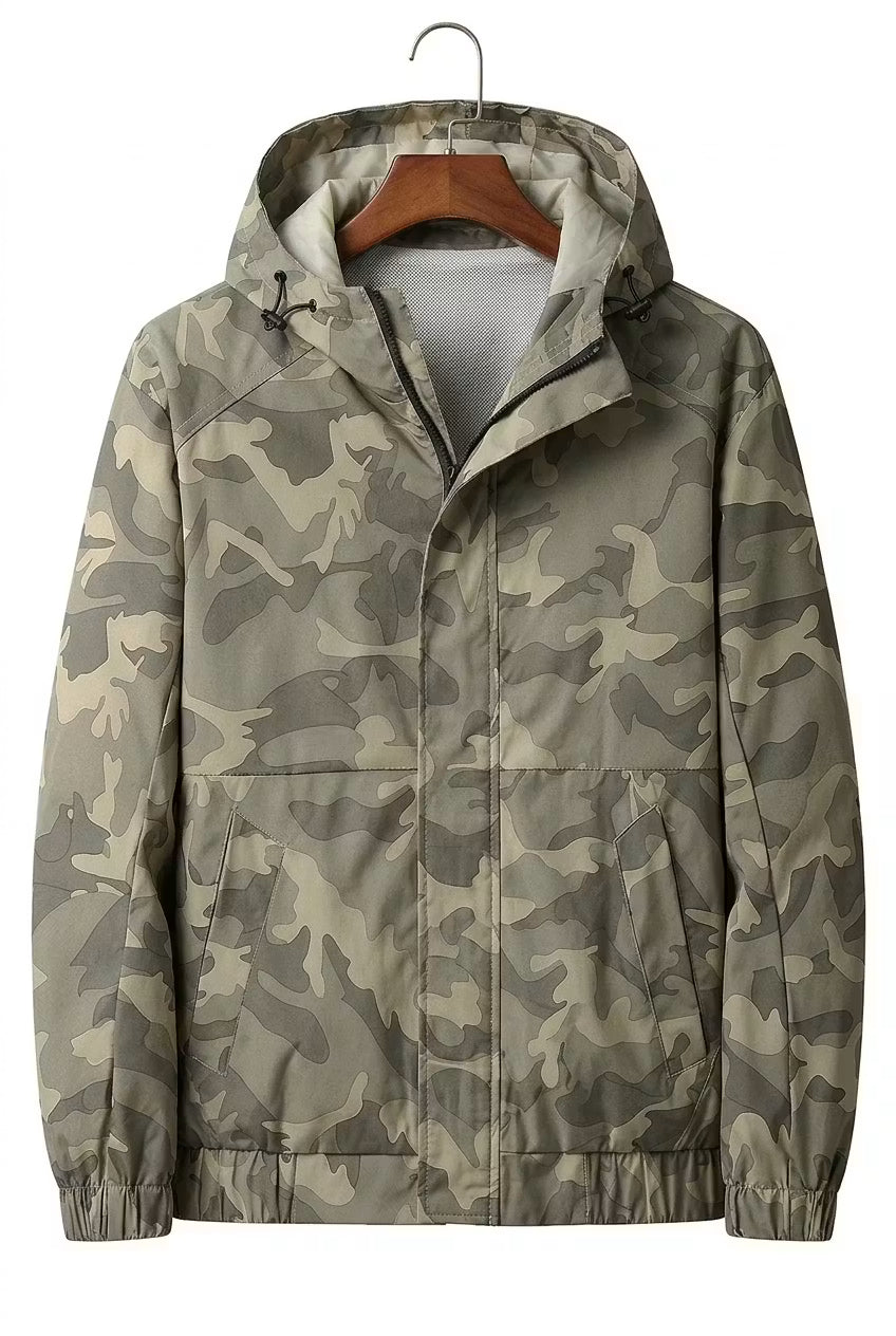 Terrain Hooded Utility Jacket