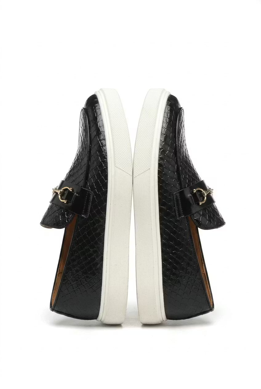 Monroe Textured Loafers