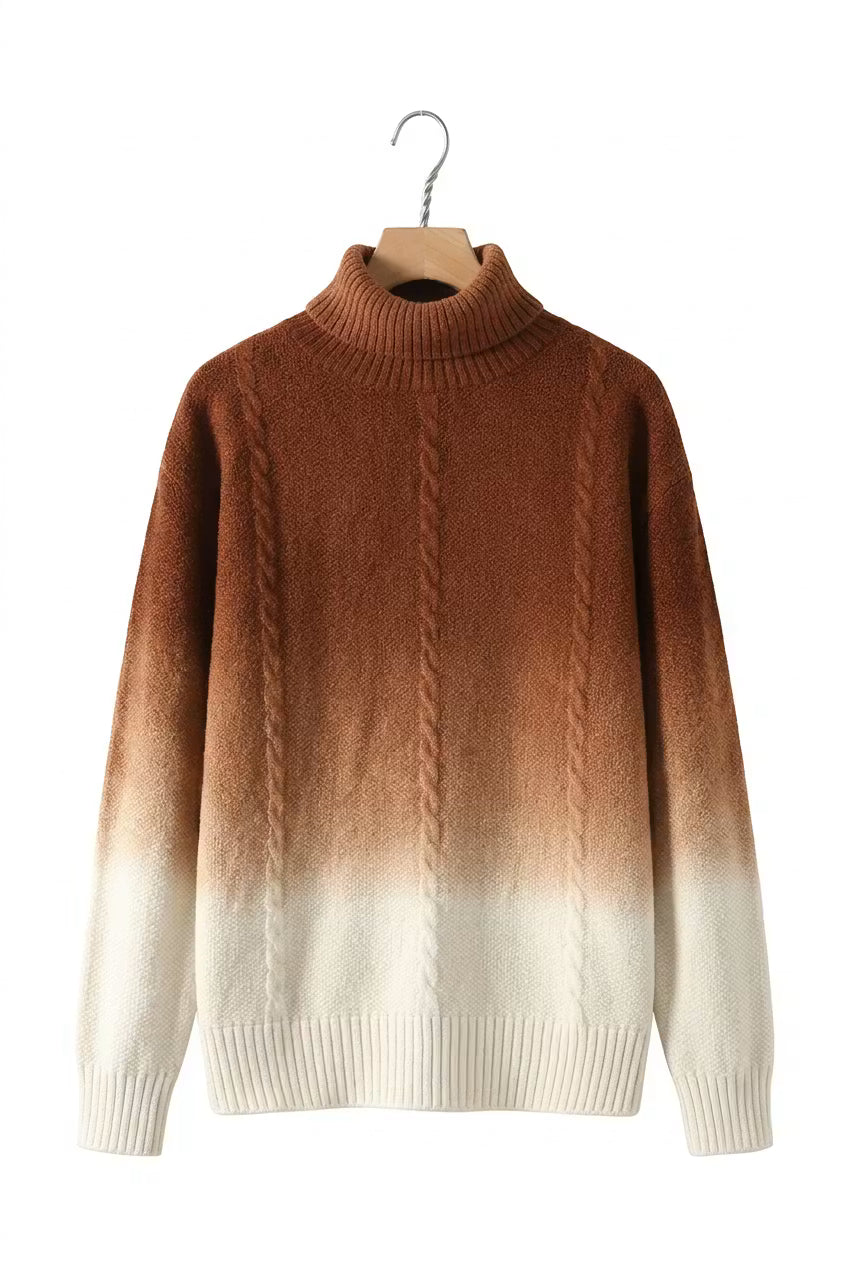 Embercrest Gradient Turtleneck