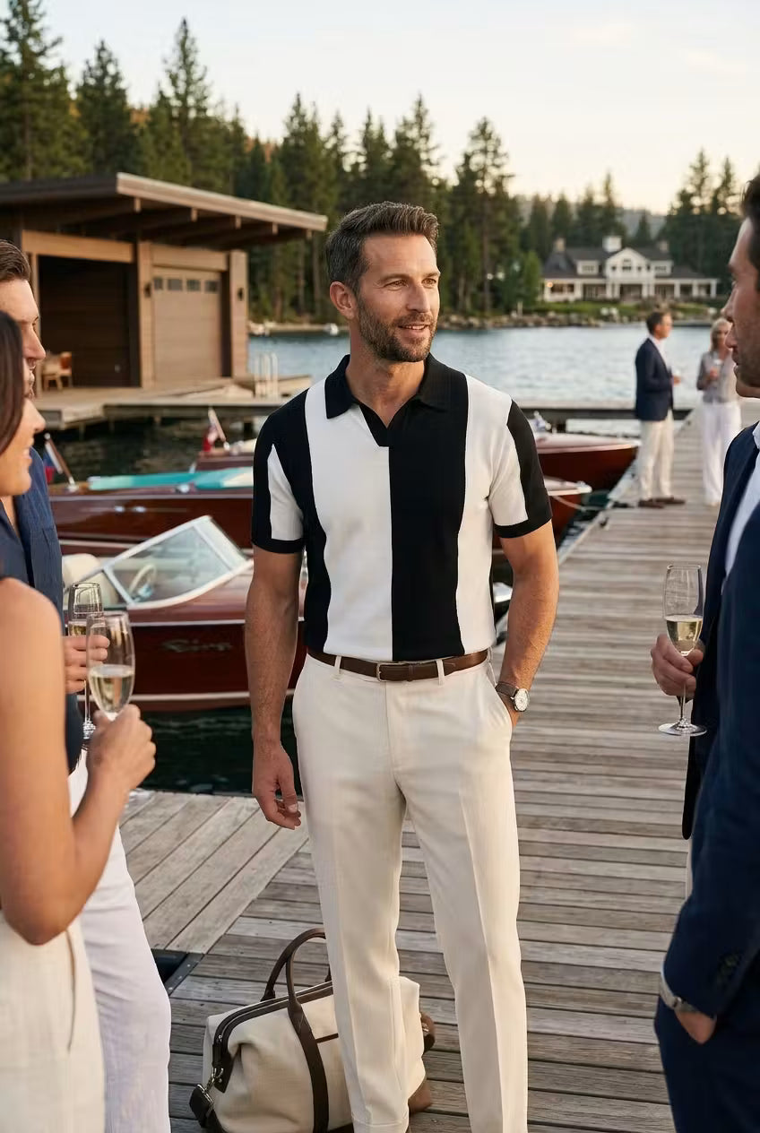 Oakmont Contrast Polo