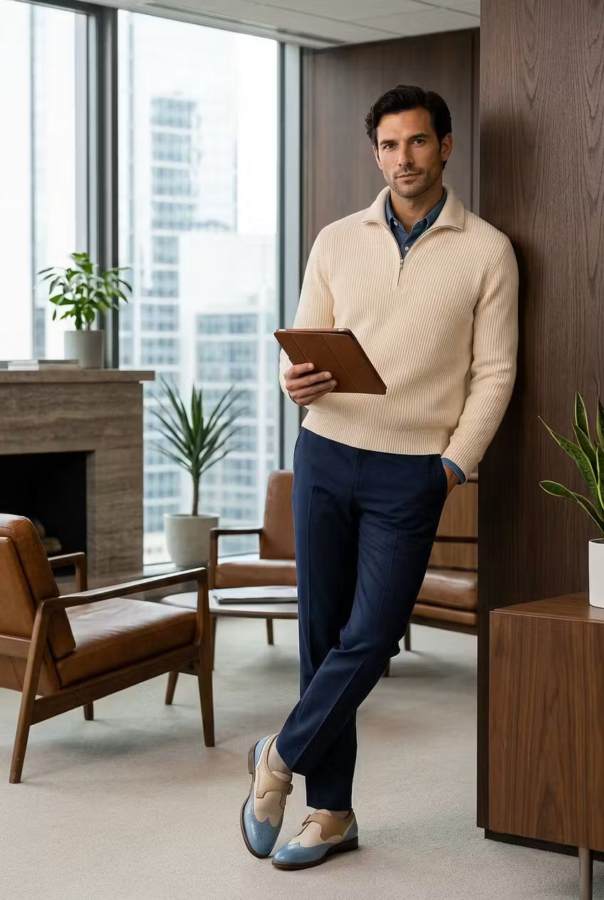 The Quarter-Zip Executive