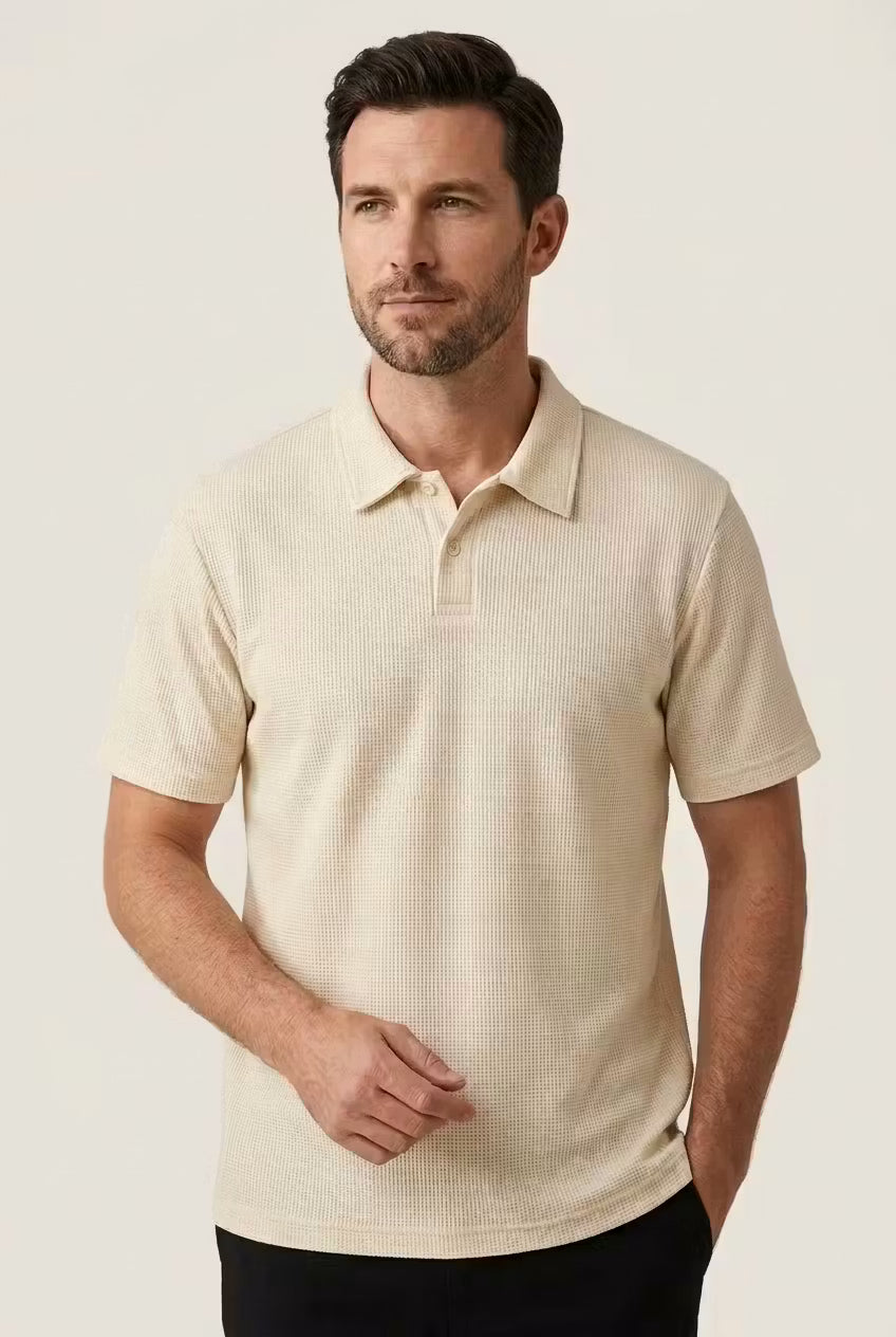 Polo punto waffle Seabrook