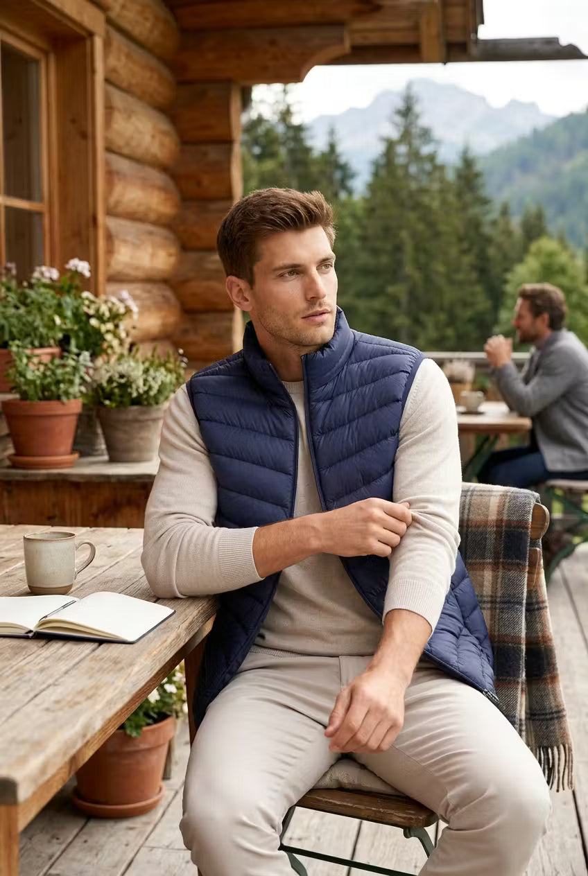 Harbour Ridge Quilted Stand Collar Vest