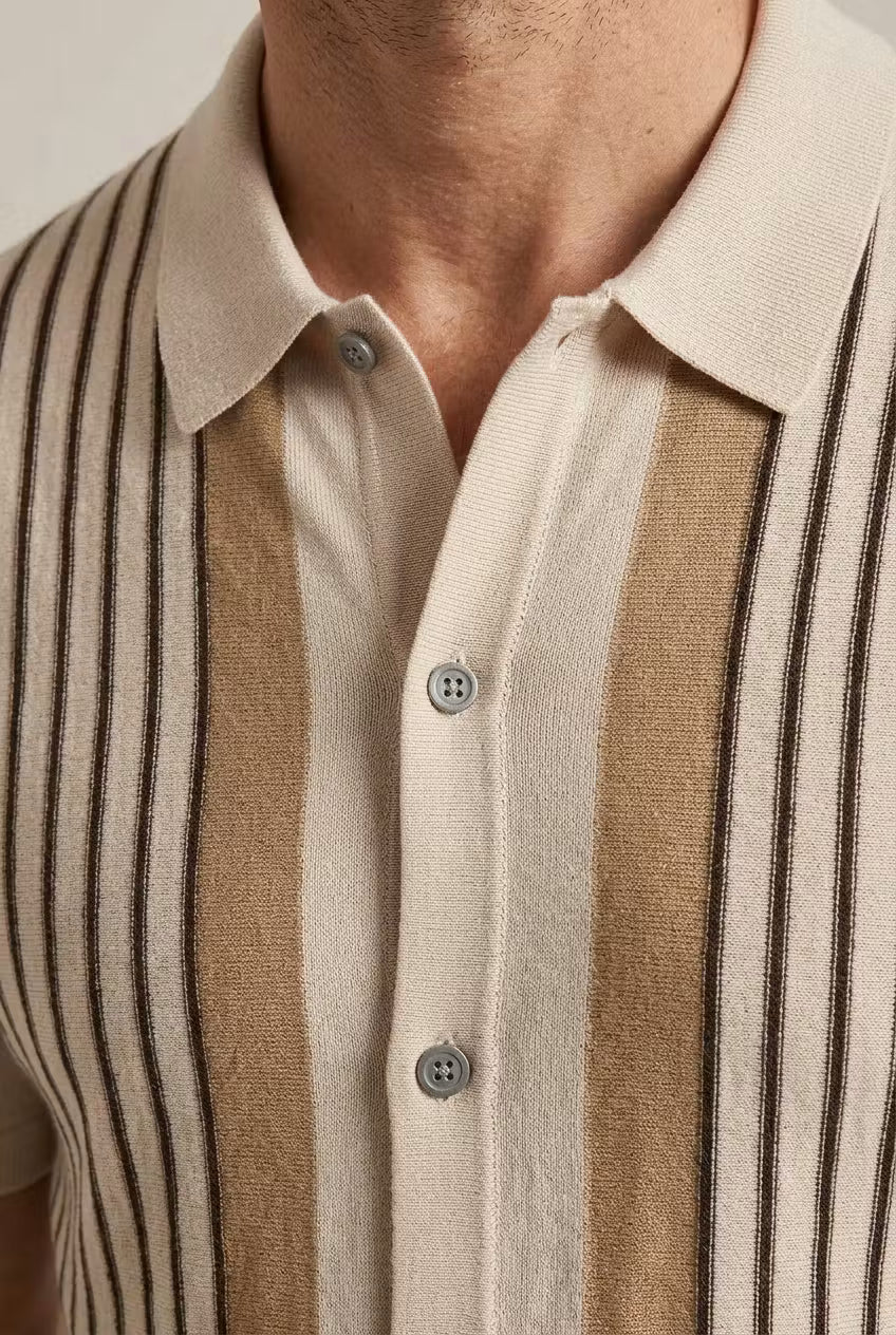 Riviera Stripe Knit Shirt