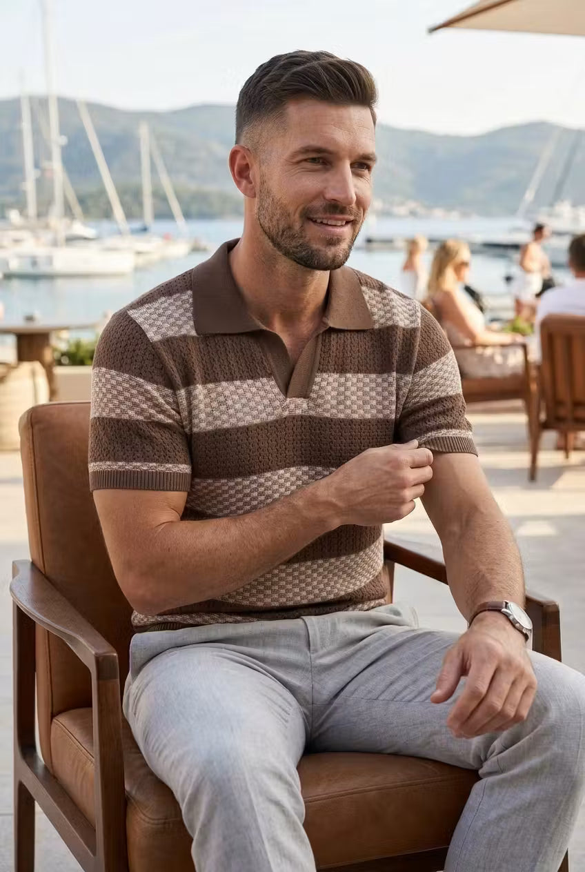 Cedar Coast Knit Polo