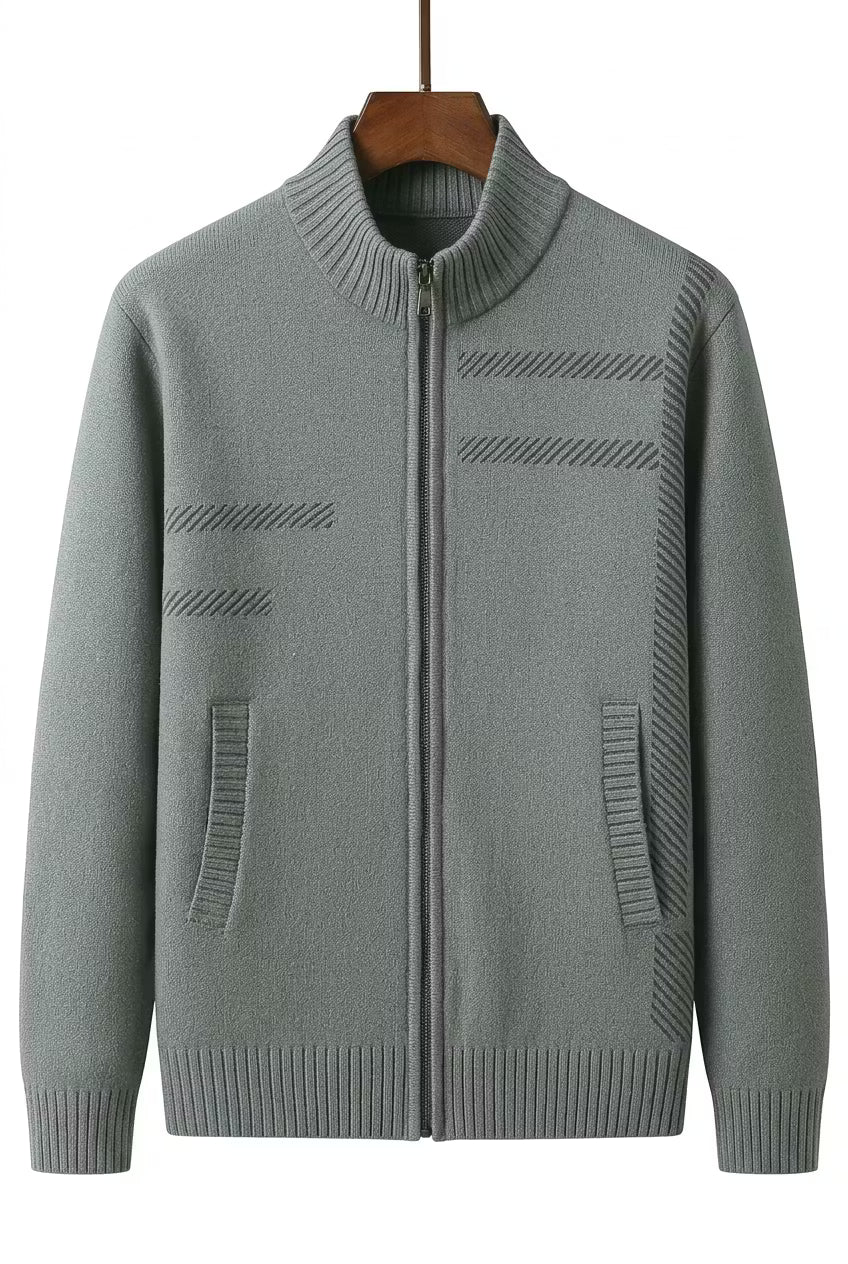 Ashford Knit Zip Cardigan
