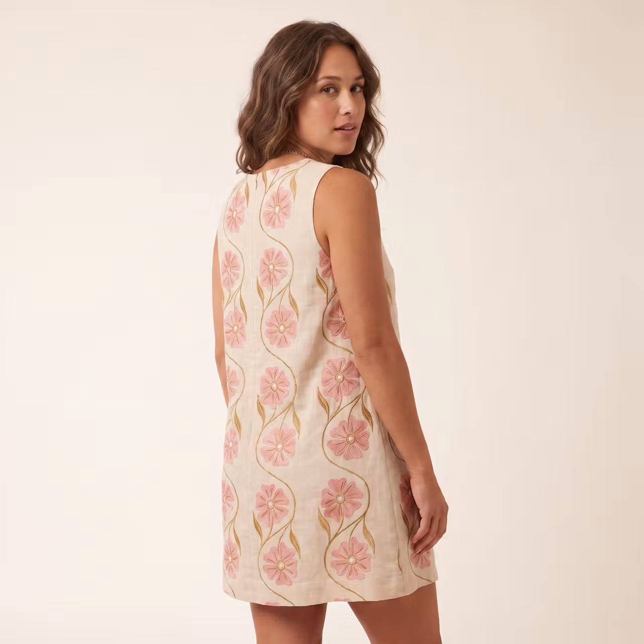 Elara Mini-jurk met Bloemenprint