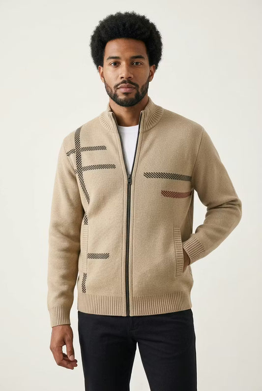 Ashford Knit Zip Cardigan