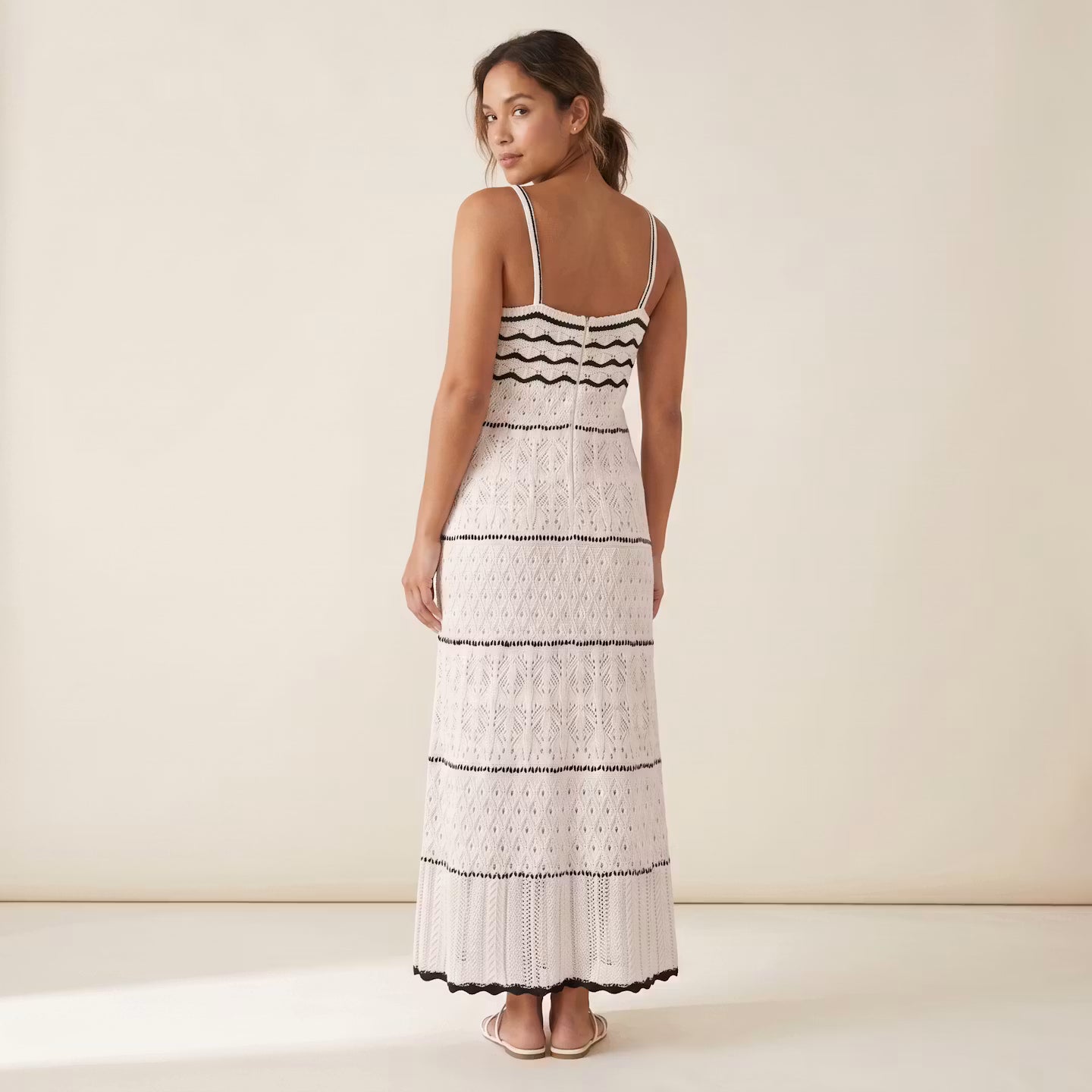 Colette Crochet Maxi Dress