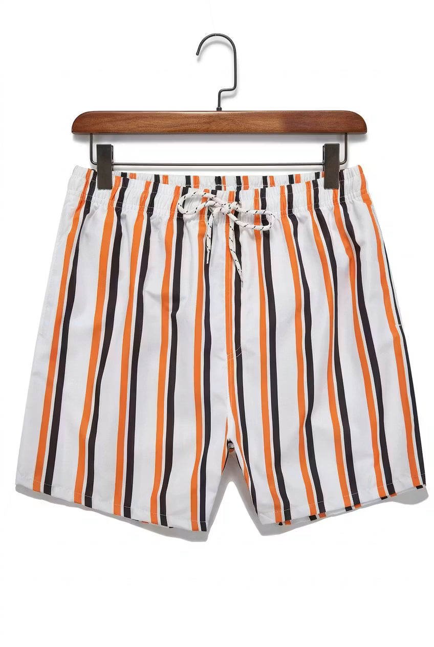 Seaside Stripe Swim Shorts