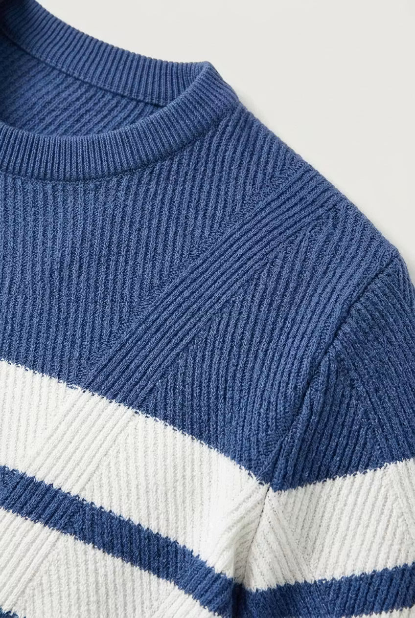 Harborside Stripe Knit Sweater
