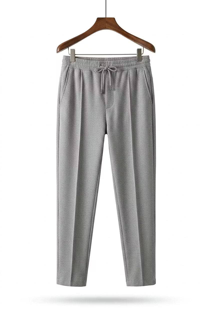 Northpoint Textured Drawstring Trousers
