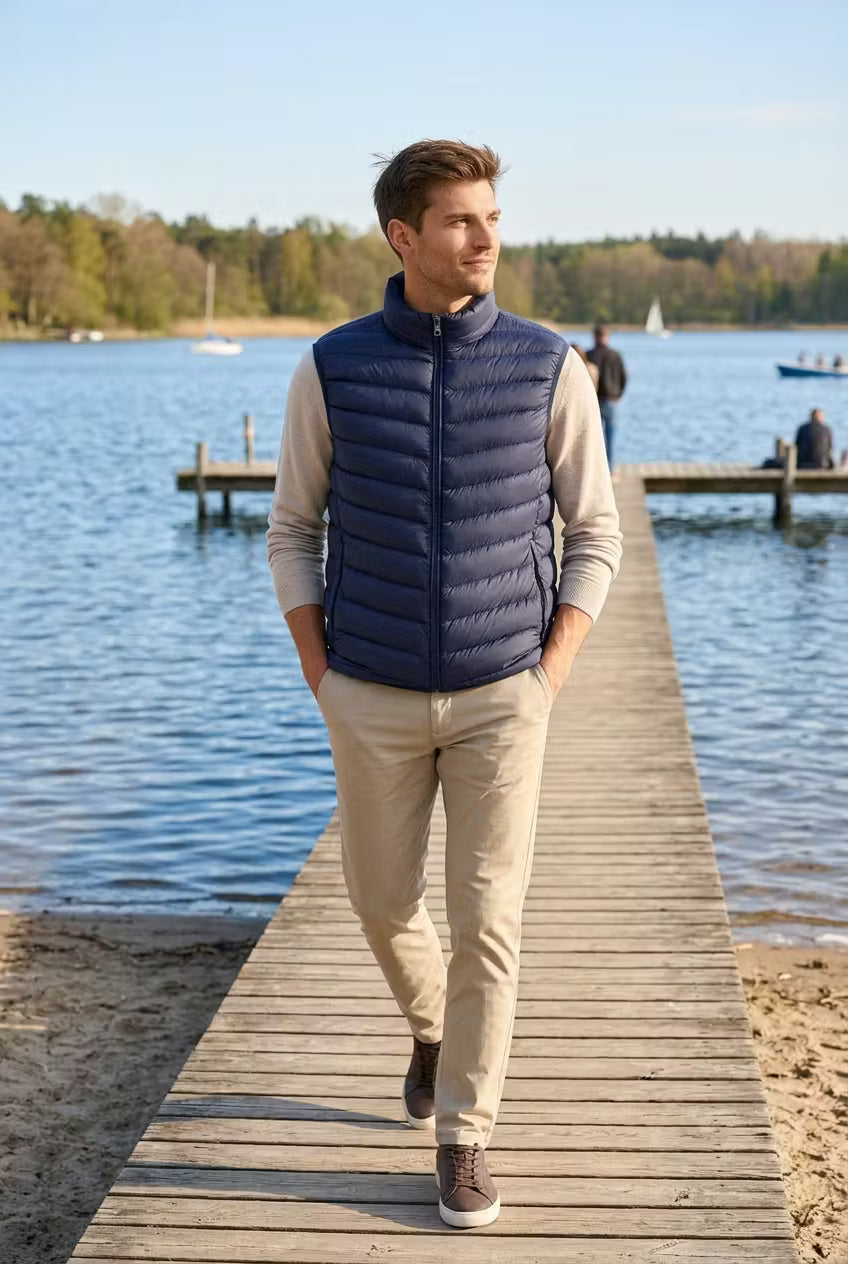 Harbour Ridge Quilted Stand Collar Vest