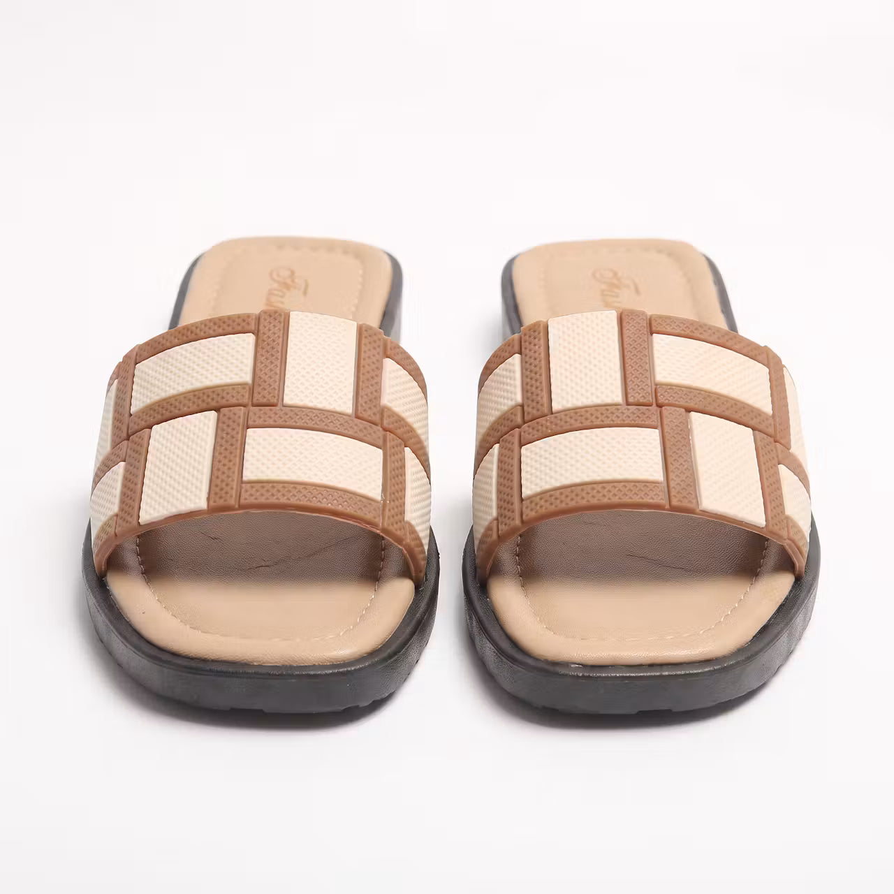 Slippers met Geweven Band