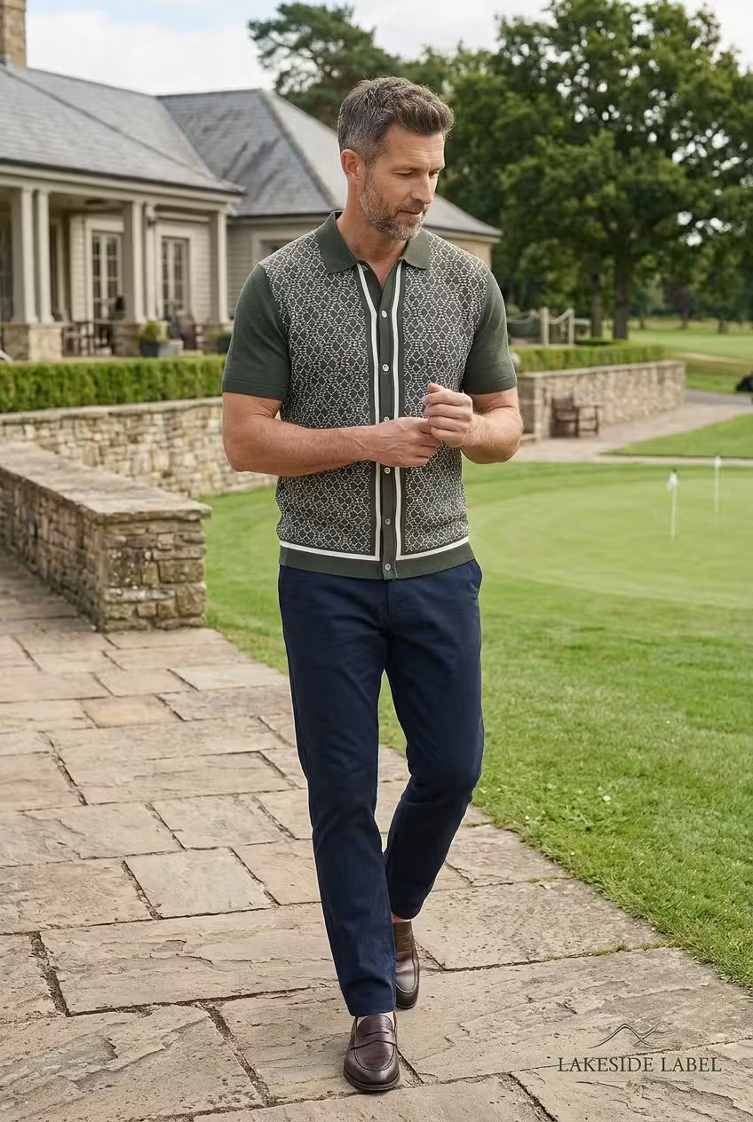 Monroe Riviera Knit Polo