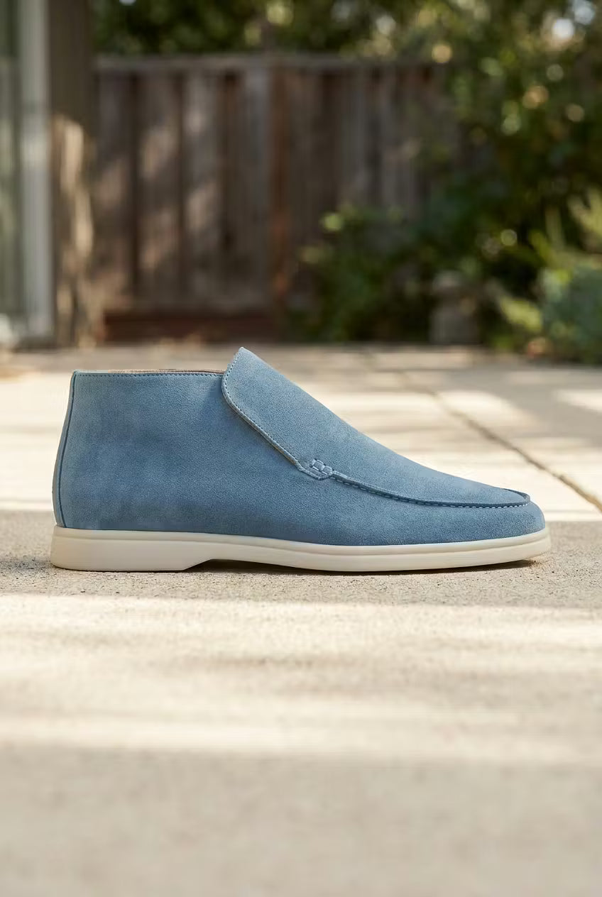 Harborline Suede Slip-On Chukka