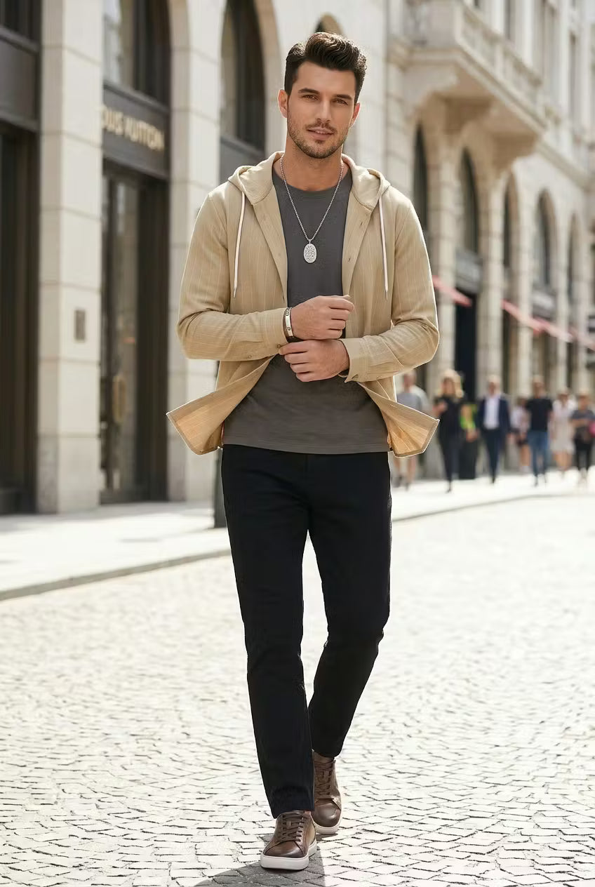 Coastline Rib Hood Shirt