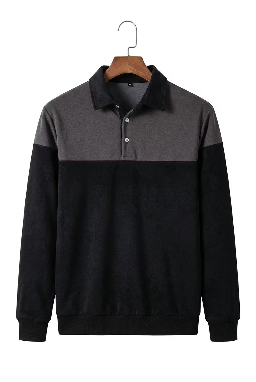 Harbour Block Polo Pullover