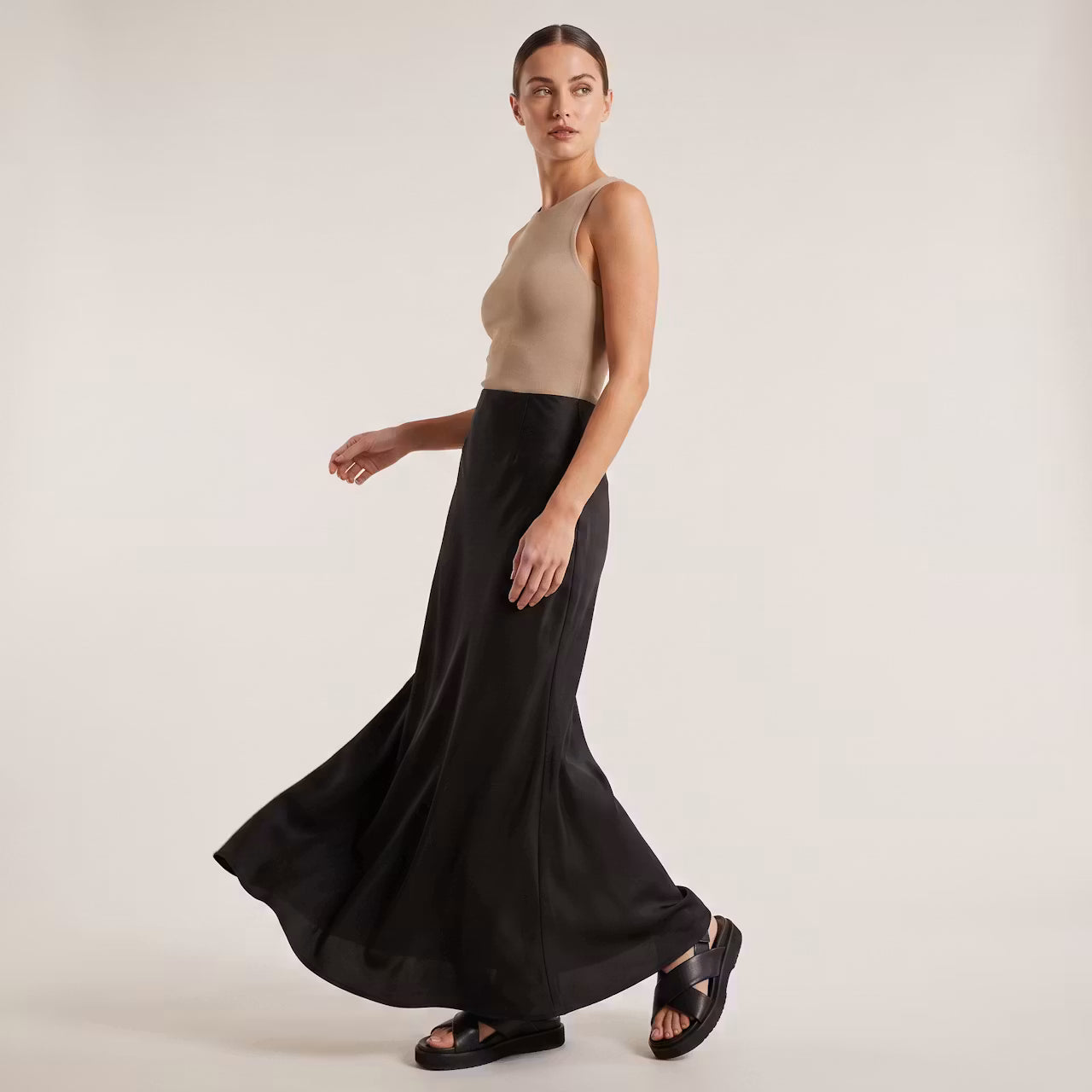Sienna Satijnen Maxirok