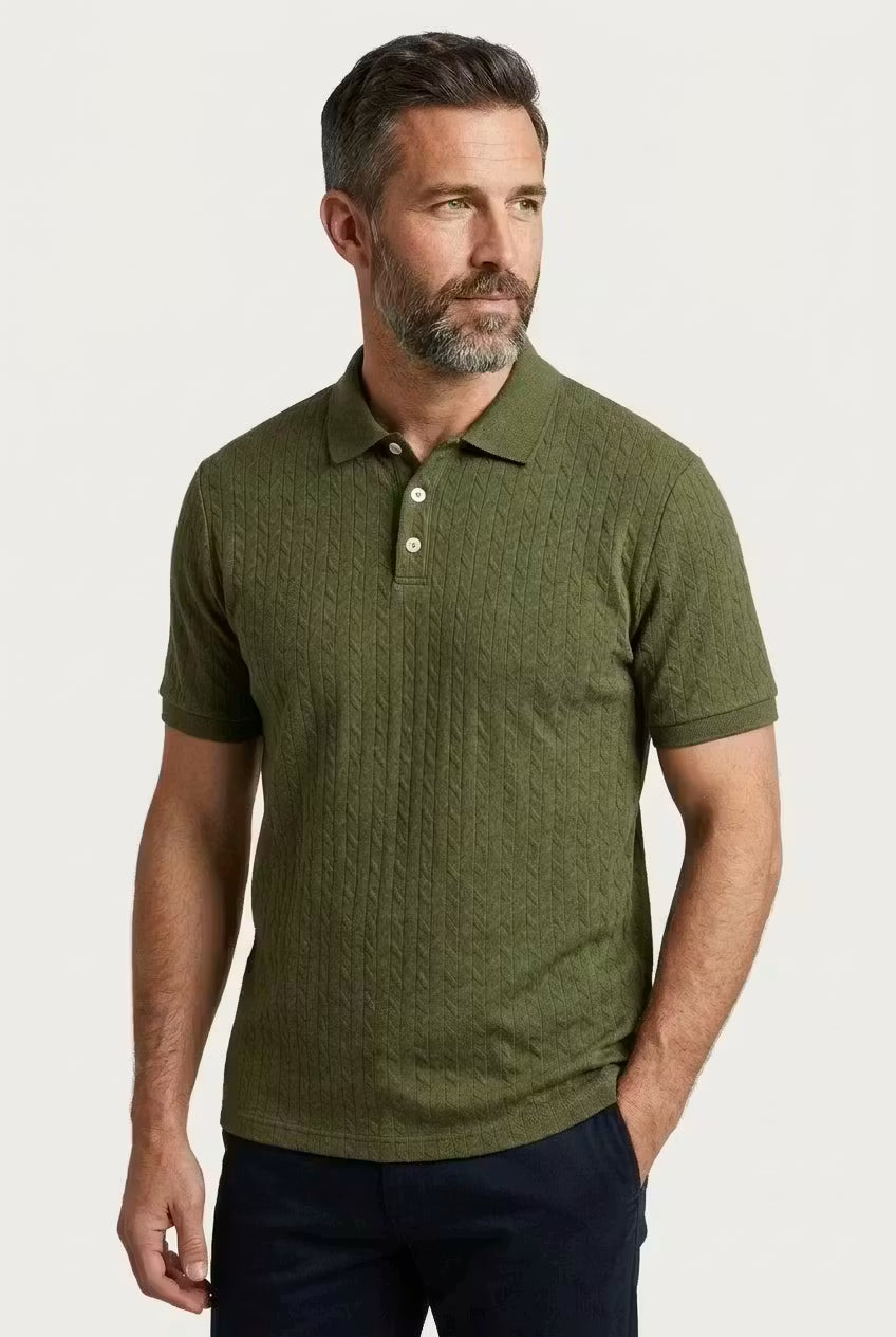 Polo jacquard Monaco