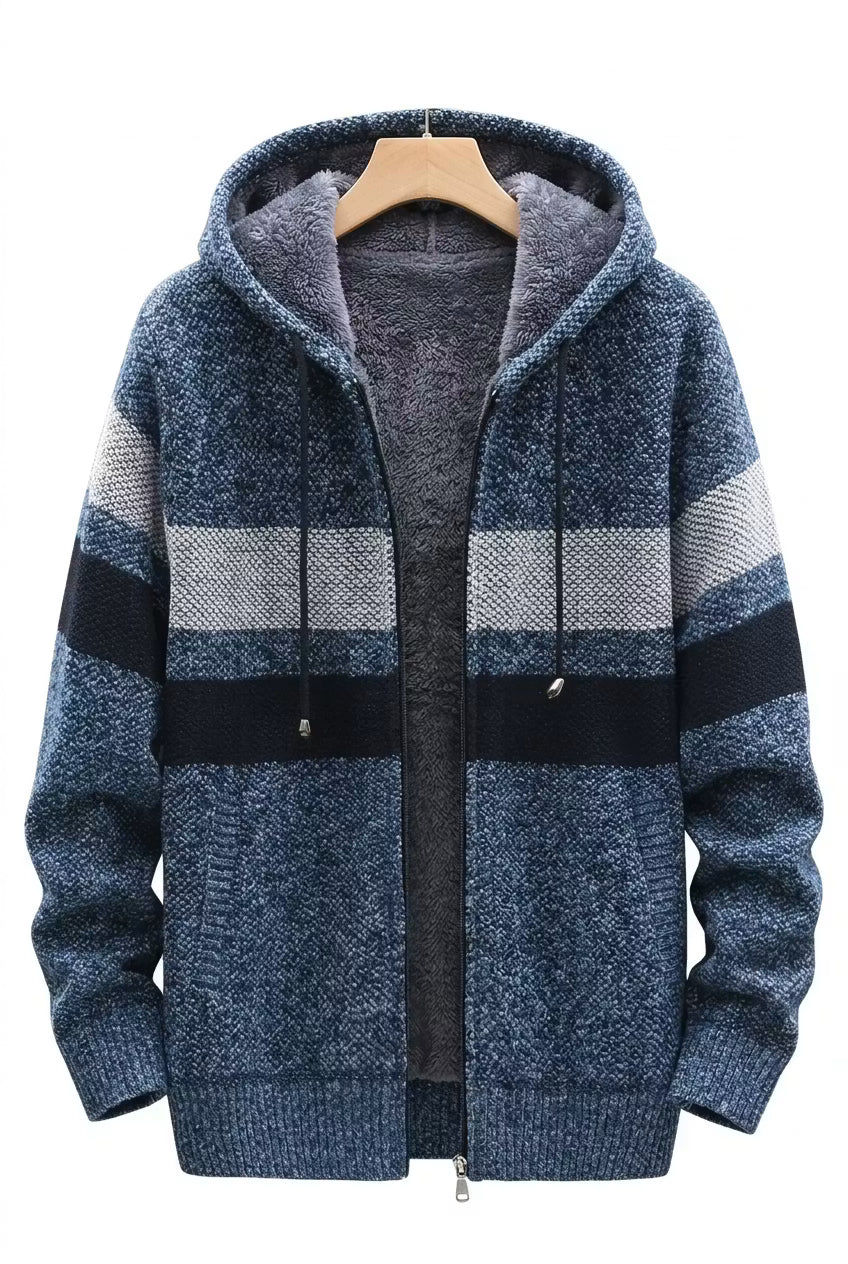 Northshore Stripe Zip Hoodie