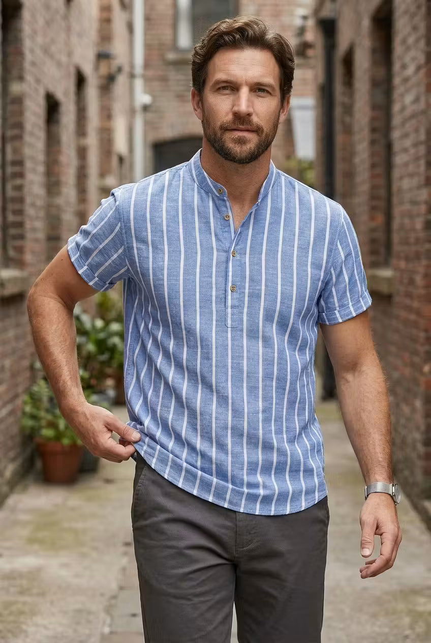 Portofino Stripe Henley