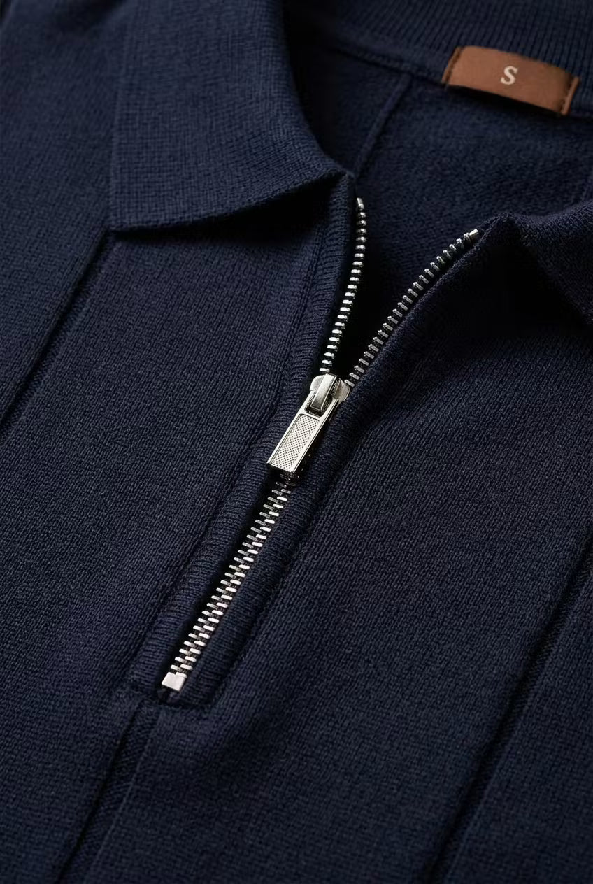 Kingsford Zip Knit Polo