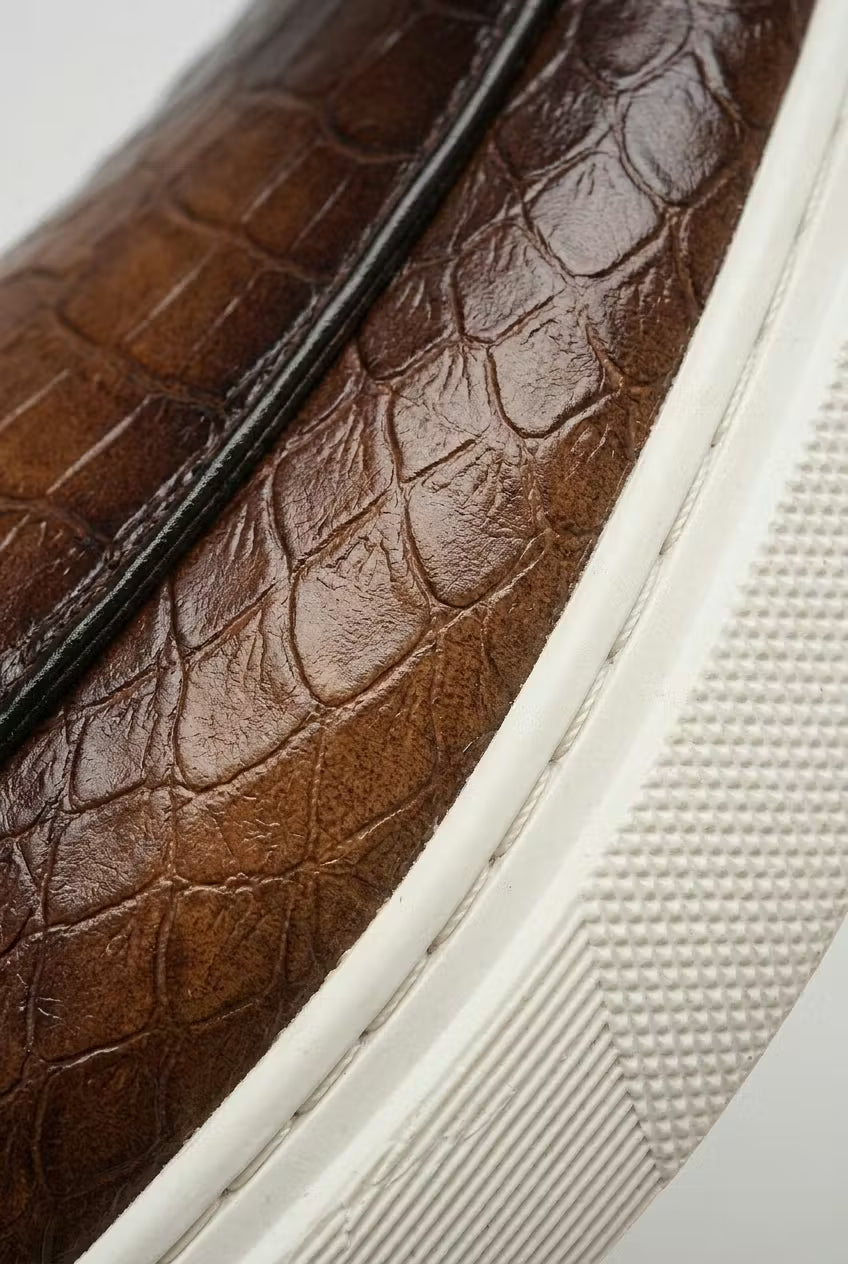 Monroe Textured Loafers