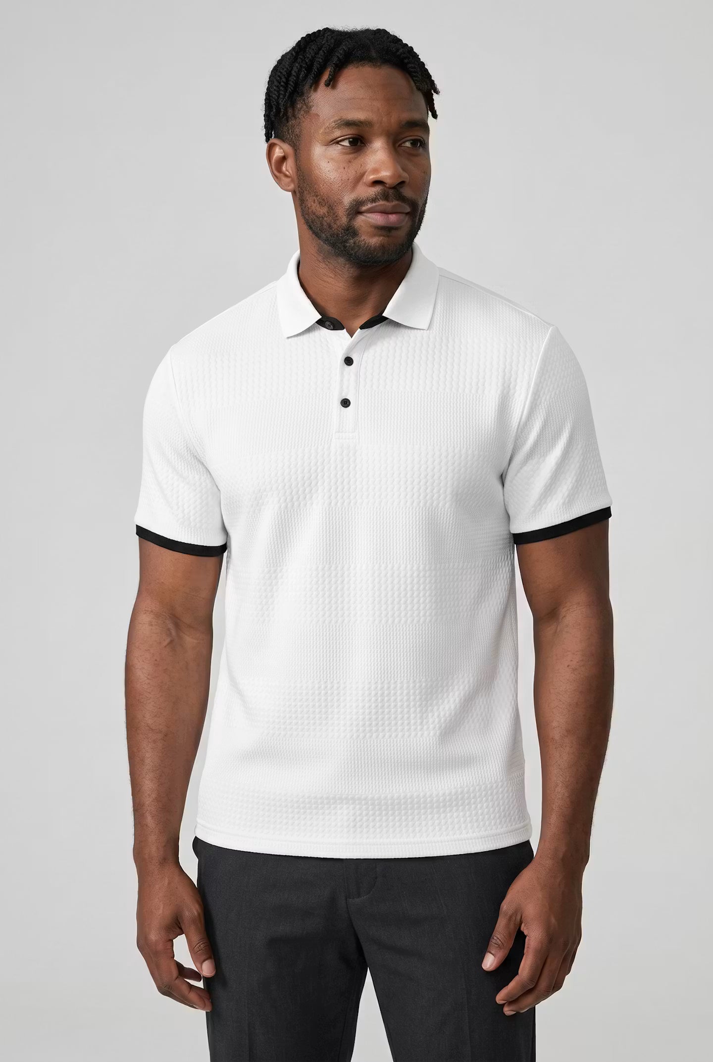 Preston Jacquard Polo