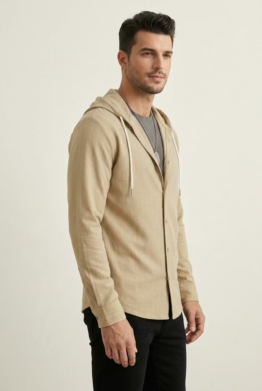 Coastline Rib Hood Shirt