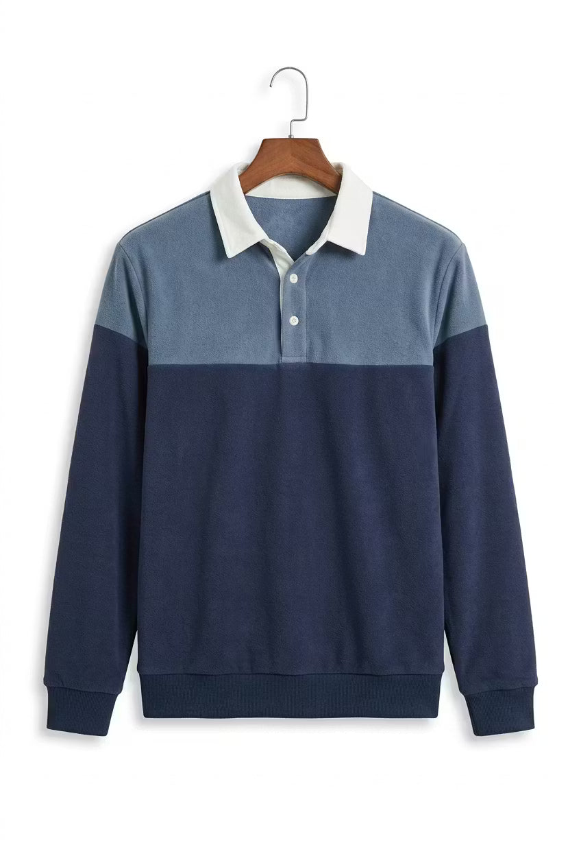Harbour Block Polo Pullover