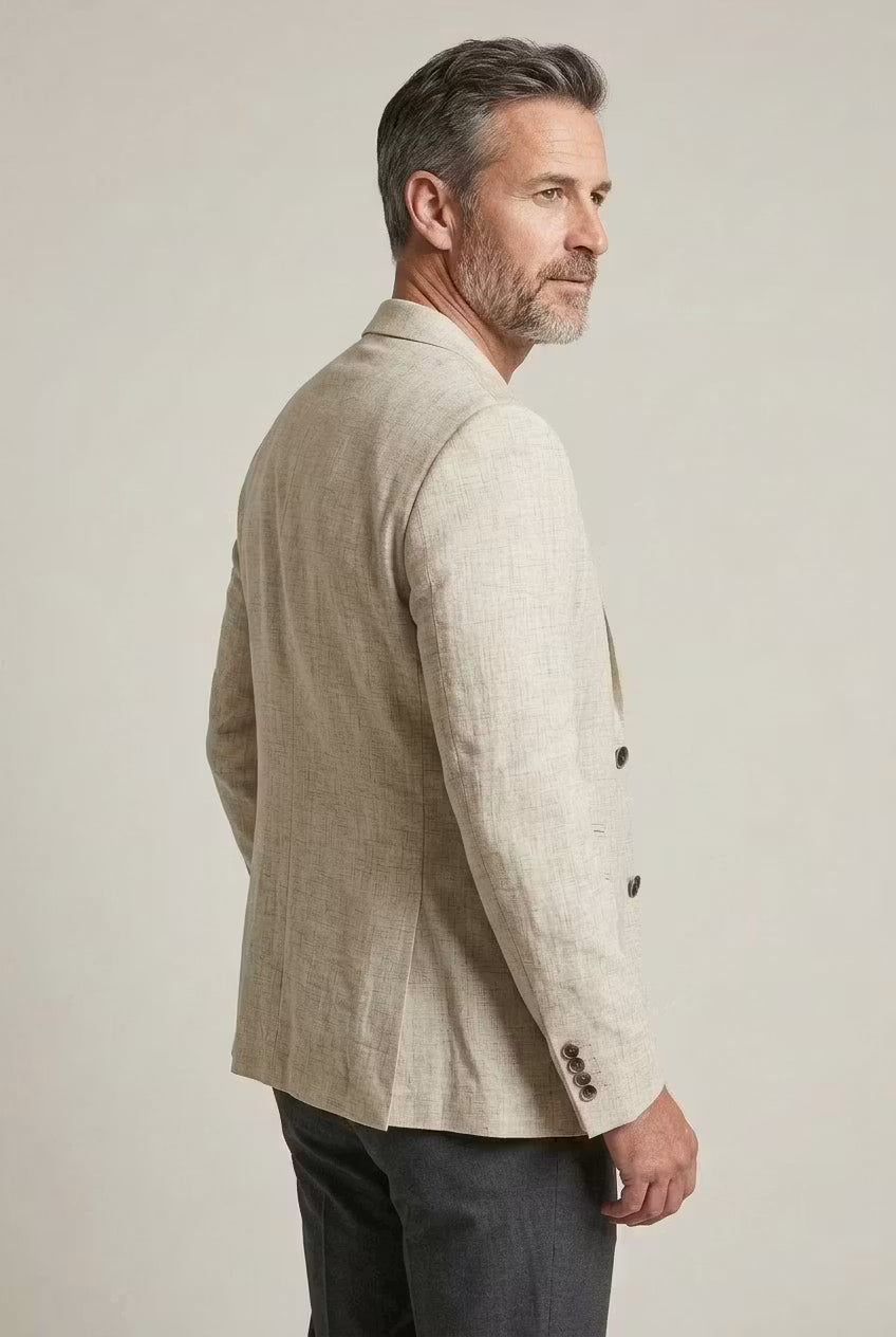 Men’s Woven Blazer Jacket