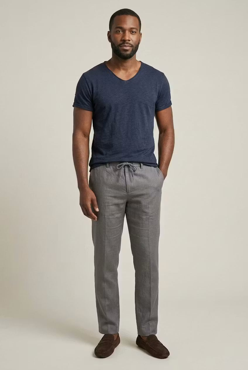 Bennett Slub V-Neck Tee