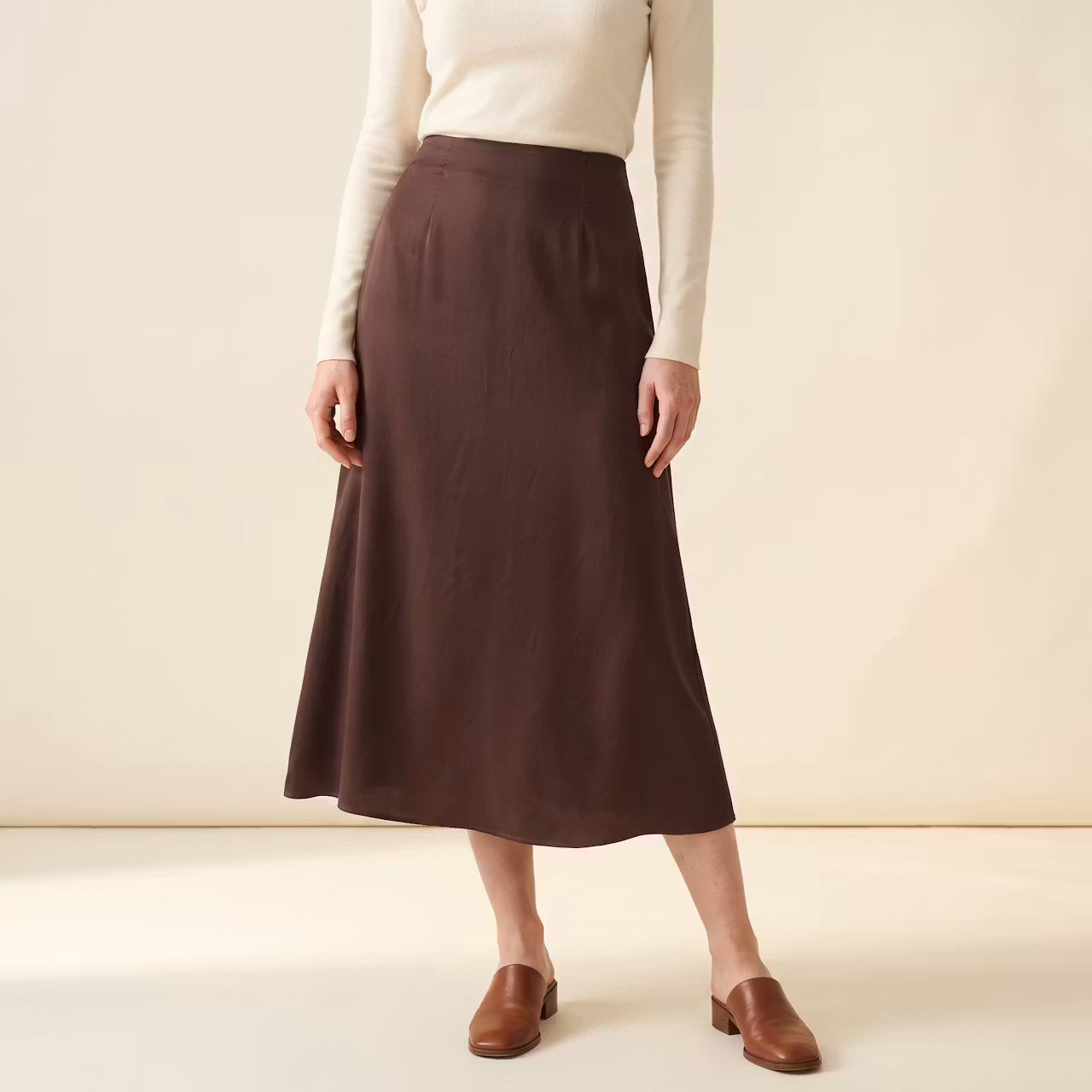 Sienna Satijnen Maxirok