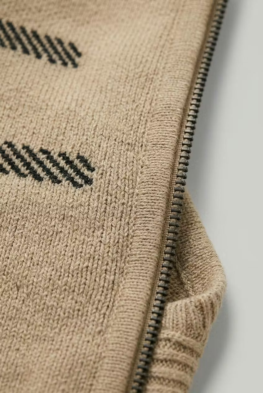 Ashford Knit Zip Cardigan