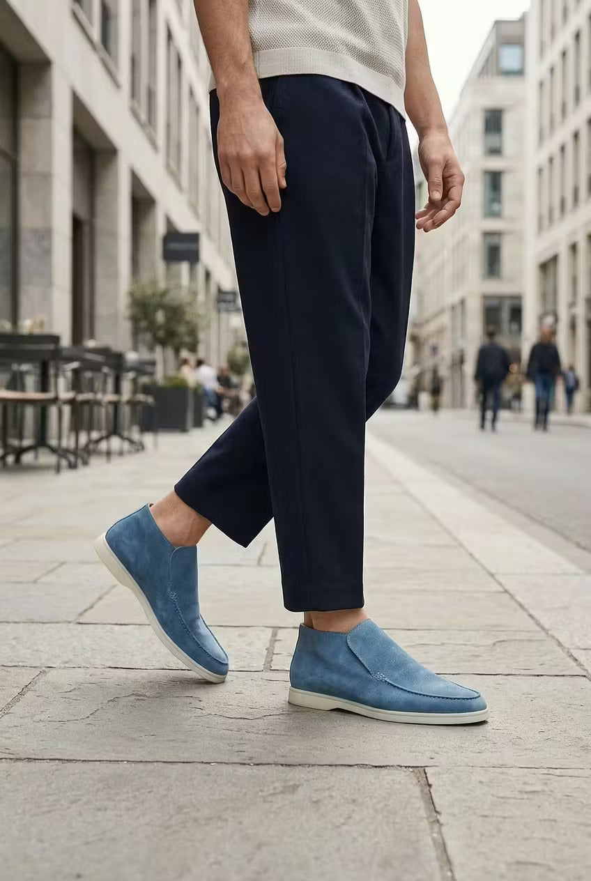 Harborline Suede Slip-On Chukka