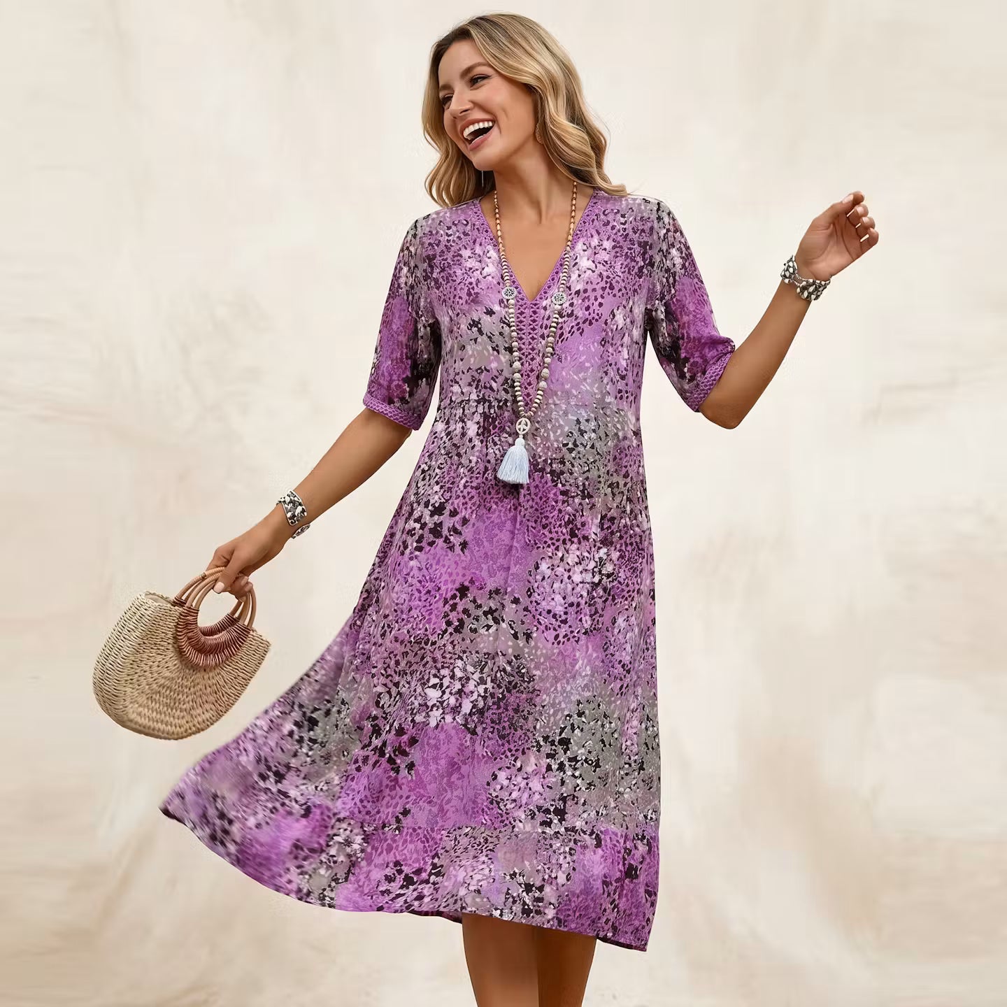 Rosalie Mosaic Dress