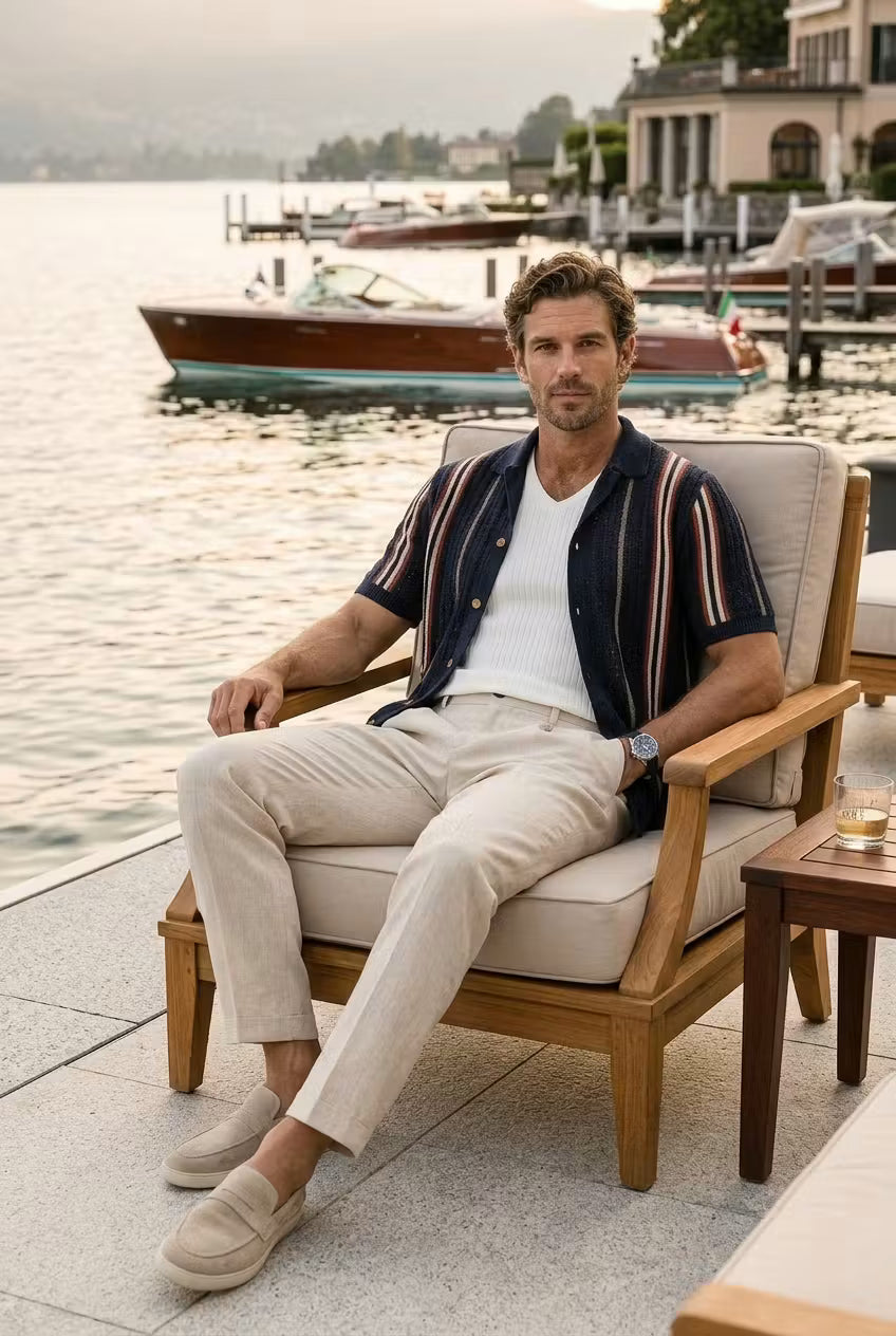 Milano Knit Polo Set